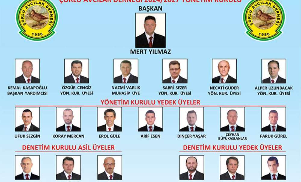 Çorlu Avcılar Derneği Seçime Gidiyor