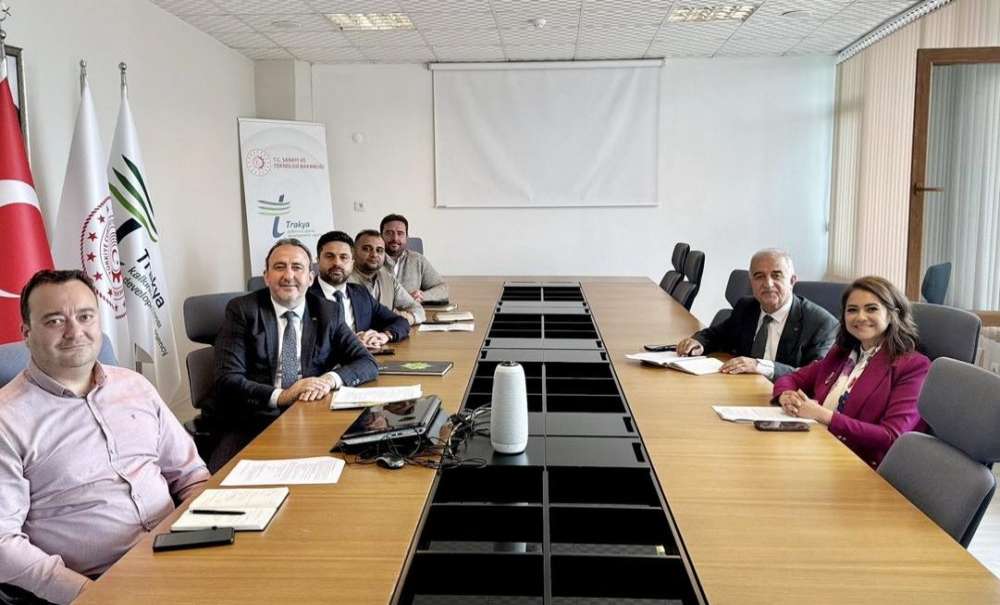 Müge Yıldız Topak'tan, Trakya Kalkınma Ajansı'na Ziyaret