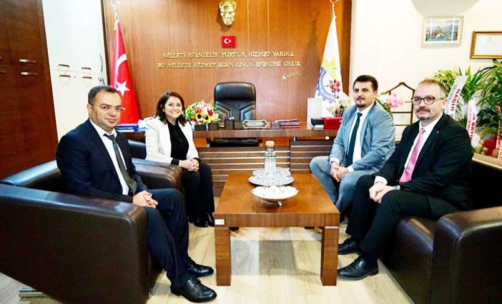 Tredaş'tan Başkan Topak'a Ziyaret