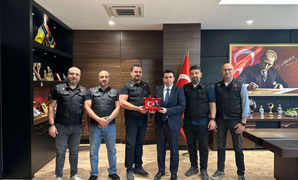 Trakmot'tan Çorlu Kaymakamı Eren'e Anlamlı Ziyaret