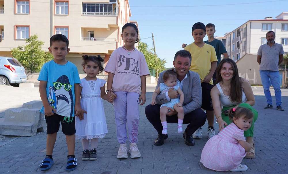 Başkan Sarıkurt Hatip Mahallesi'nde İncelemelerde Bulundu