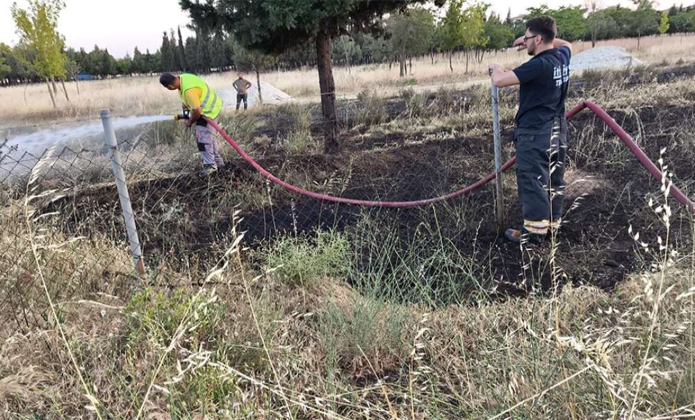 Tema Parkında Yangın Çıktı